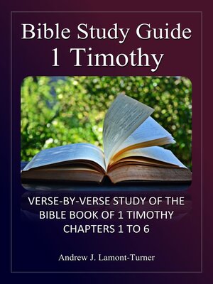 cover image of Bible Study Guide: 1 Timothy